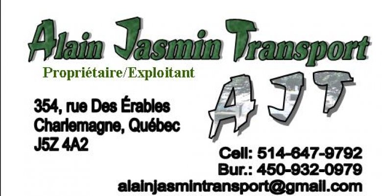 TRANSPORT ALAIN JASMIN