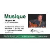 Cours de guitare - Terrebonne